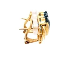 Unknown Blue Heart Shaped Topaz Earrings In 18k Yellow Gold 13 Unknown Blue Heart Shaped Topaz Earrings In 18k Yellow Gold -Mode Bijouterie Magasin Artboard 19 master 2