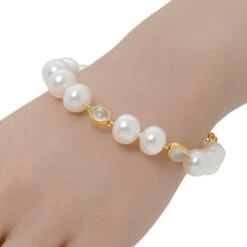 Assael 18k Yellow Gold Moonstone And Pearl Strand Bracelet 7 Assael 18k Yellow Gold Moonstone And Pearl Strand Bracelet -Mode Bijouterie Magasin B1521b master