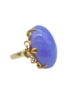 Unknown 14k Lavender Jade Natural Filigree Yellow Gold Ring 15 Unknown 14k Lavender Jade Natural Filigree Yellow Gold Ring -Mode Bijouterie Magasin B225A04B 549F 476E A82C 04614C95ECB6 master