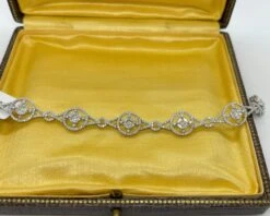Unknown 3.50CT Carat Genuine Natural Diamond Cluster Bracelet 18ct White Gold Valuation -Mode Bijouterie Magasin B7372D77 CD6E 4B0B B5C3 1A496968C937 1 201 a master