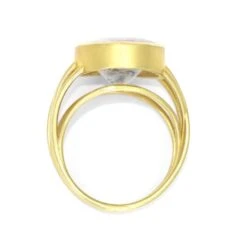 Natural Dendrite Agate One Of A Kind Gold Ribbon Ring, Barbara Heinrich 2023 11 Natural Dendrite Agate One Of A Kind Gold Ribbon Ring, Barbara Heinrich 2023 -Mode Bijouterie Magasin BH Couture Dendritic Agate Ring dibs 3 master