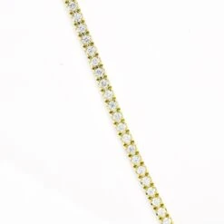 Visible 18k Yellow Gold Four Prong Tennis Bracelet In 8.00ct Natural Diamonds -Mode Bijouterie Magasin BR43045YG 1 master