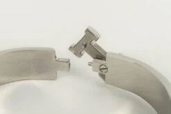 Hermès Clic Clac H Silver Plated Metal And Black Enamel Bracelet -Mode Bijouterie Magasin BRA131 7 master