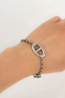 Hermes Farandole Silver Bracelet 13 Hermes Farandole Silver Bracelet -Mode Bijouterie Magasin BRA32 5 master