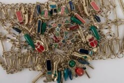 Chanel Champagne Metal Bracelet Défilé 15 Chanel Champagne Metal Bracelet Défilé -Mode Bijouterie Magasin BRAB100 4 master