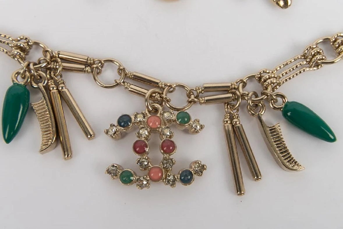 Chanel Silver Metal Bracelet Défilé 8 Chanel Silver Metal Bracelet Défilé – Image 6