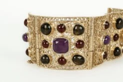Chanel Bracelet In Champagne Metal And Resin Fall, 2009 -Mode Bijouterie Magasin BRAB134 6 master