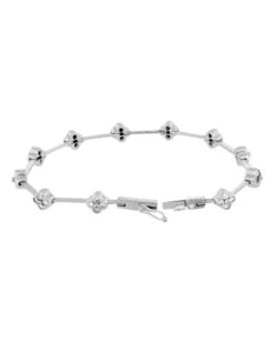 Piero Milano 18k White Gold Diamond Bracelet -Mode Bijouterie Magasin BRDI 109185 17c master