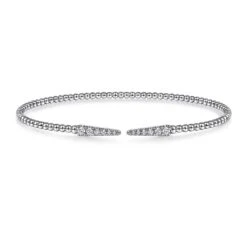 Diamond Spike Bracelet Flexible Cuff Bangle, .26 Carats BG4216-62W45JJ LV 14kt 13 Diamond Spike Bracelet Flexible Cuff Bangle, .26 Carats BG4216-62W45JJ LV 14kt -Mode Bijouterie Magasin BUJU Bangles 4 master