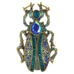 Heidi Daus Beetle Mania Crystal Accented Beetle Pin Brooch 9 Heidi Daus Beetle Mania Crystal Accented Beetle Pin Brooch -Mode Bijouterie Magasin Beetle Mania Crystal Beetle Pin 2 master