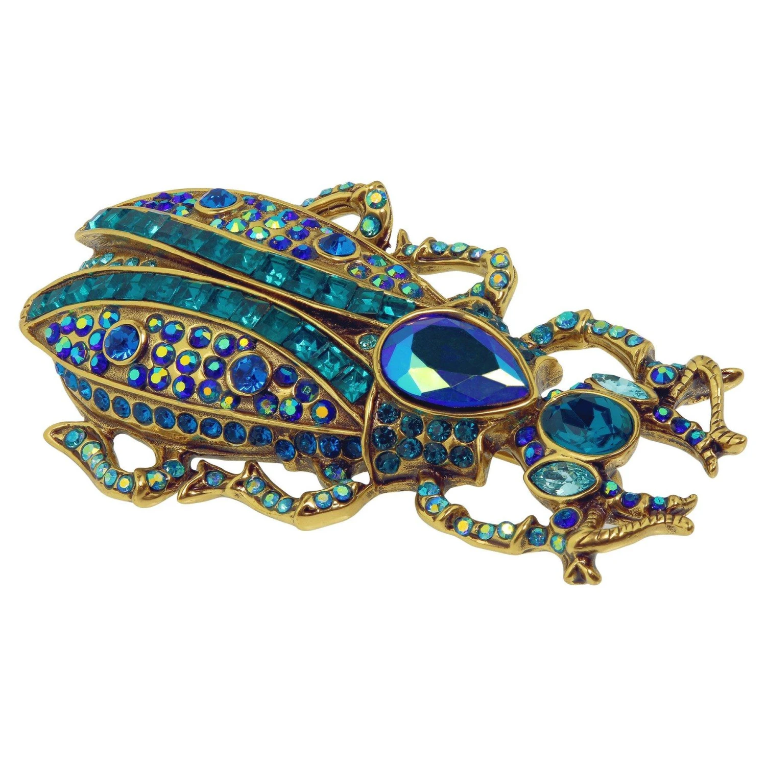 Heidi Daus Beetle Mania Crystal Accented Beetle Pin Brooch 6 Heidi Daus Beetle Mania Crystal Accented Beetle Pin Brooch – Image 4