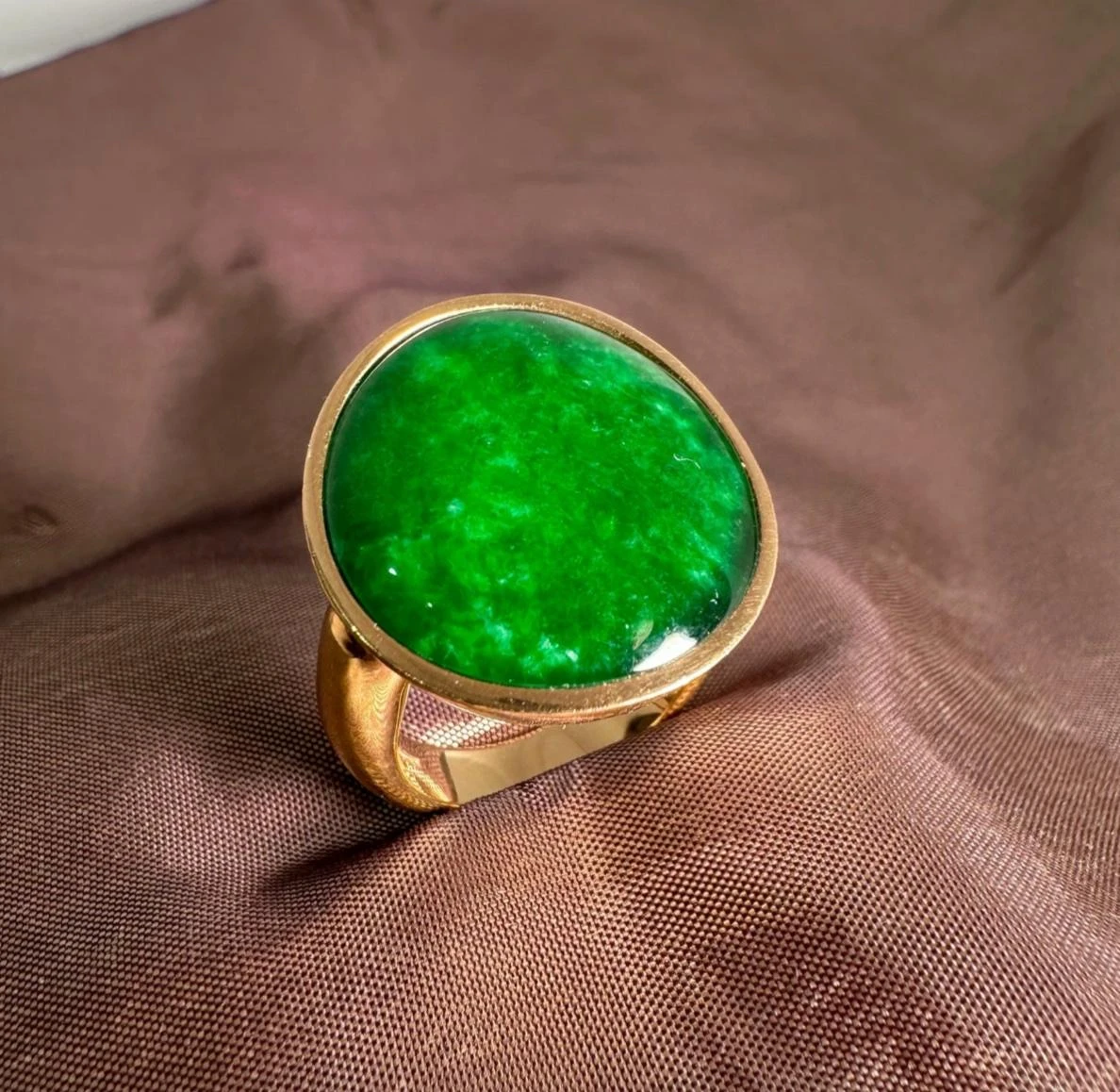 Vhernier Jade And Rock Crystal Giotto Collection Ring 4 Vhernier Jade And Rock Crystal Giotto Collection Ring – Image 2