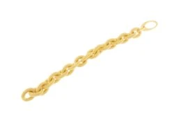 Alex Jona Gold-Plated Sterling Silver Link Chain Bracelet -Mode Bijouterie Magasin Bracciale 13 2 master