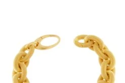 Alex Jona Gold-Plated Sterling Silver Link Chain Bracelet -Mode Bijouterie Magasin Bracciale 13 3 master
