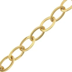 Alex Jona 18 Karat Yellow Gold Link Chain Bracelet -Mode Bijouterie Magasin Bracciale 4 3 master