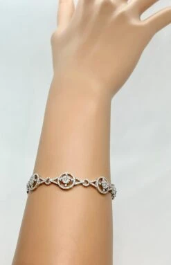 Unknown 3.50CT Carat Genuine Natural Diamond Cluster Bracelet 18ct White Gold Valuation -Mode Bijouterie Magasin CBDF516E 7221 41A4 BE76 5483AC881820 1 201 a master