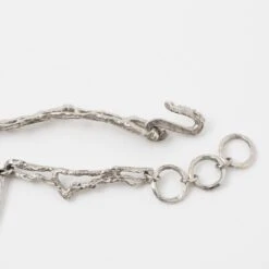 Christian Lacroix Brutalist Silvered Jeweled Choker Necklace 24 Christian Lacroix Brutalist Silvered Jeweled Choker Necklace -Mode Bijouterie Magasin CHRISTIAN LACROIX NECKLACE COL332 10 master