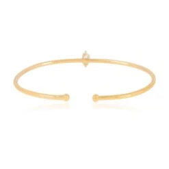 0.47 Carat Solitaire Diamond Bangle Bracelet 18 Karat Yellow Gold Fine Jewelry 12 0.47 Carat Solitaire Diamond Bangle Bracelet 18 Karat Yellow Gold Fine Jewelry -Mode Bijouterie Magasin CNF 21140 1600 21 master