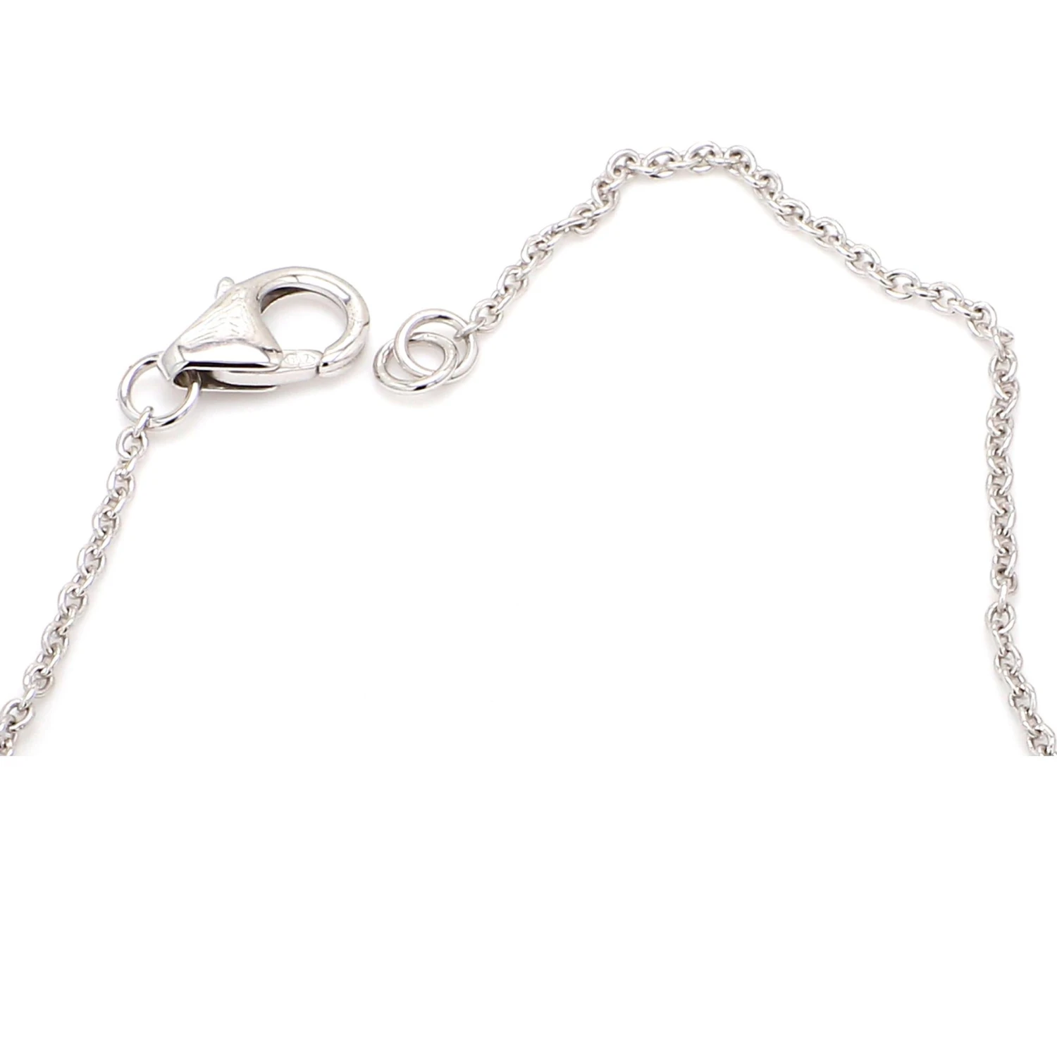 Natural Emerald Gemstone Charm Bracelet Diamond Pave 14 Karat White Gold Jewelry 5 Natural Emerald Gemstone Charm Bracelet Diamond Pave 14 Karat White Gold Jewelry – Image 3