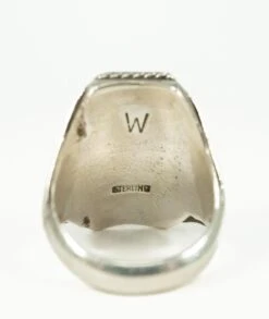 Unknown Sterling Silver Malachite Ring -Mode Bijouterie Magasin DSC00377 master