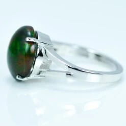 Natural 4.80 Carat Black Opal Ring 11 Natural 4.80 Carat Black Opal Ring -Mode Bijouterie Magasin DSC0109 edited master