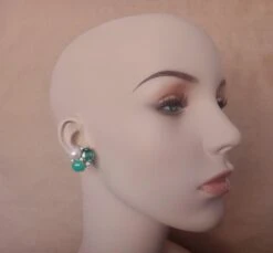 Michael Kneebone Chrysoprase Green Topaz Diamond South Seas Pearl Earrings -Mode Bijouterie Magasin DSC07470 master