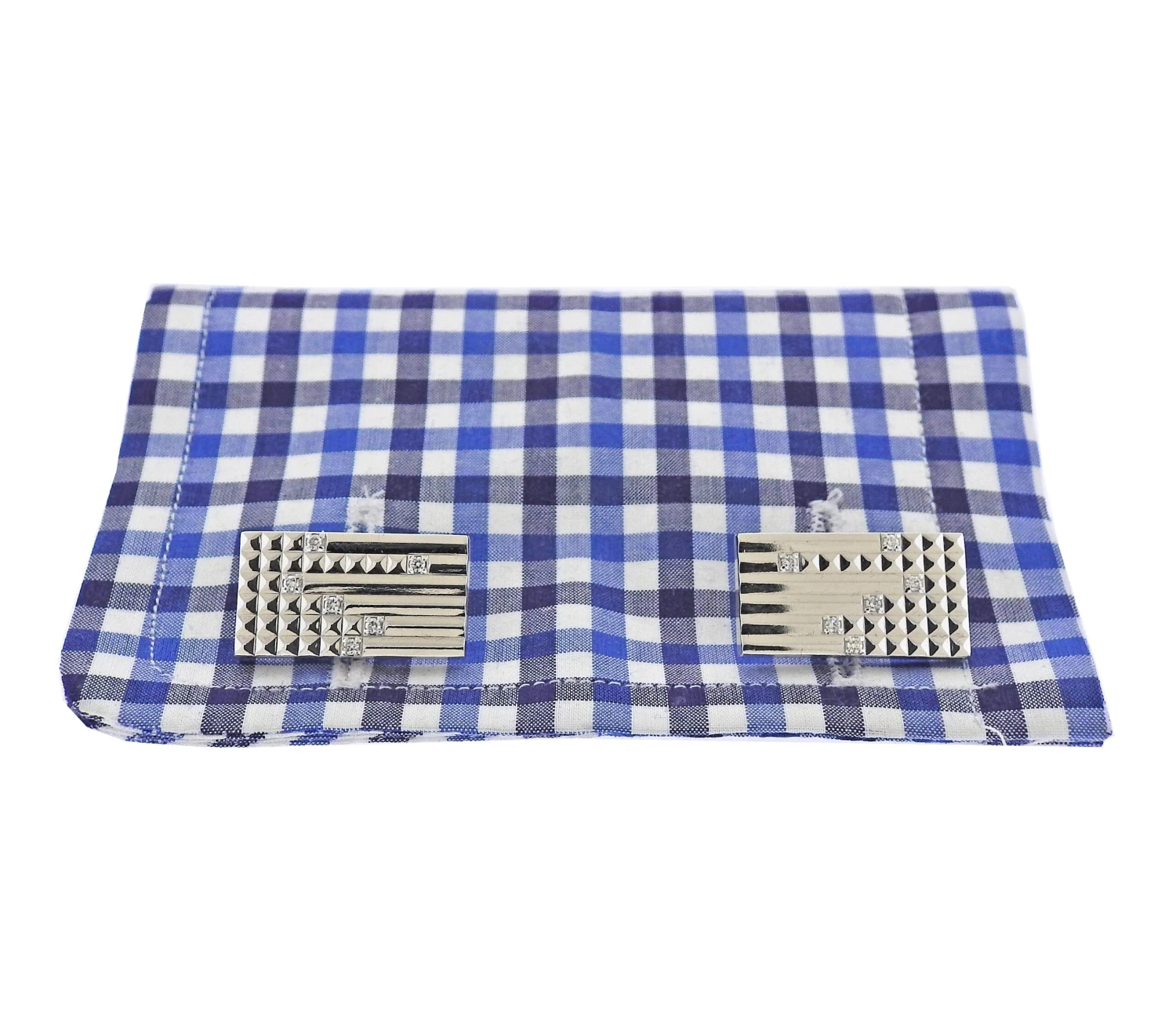 St Dupont Prestige 18k Gold Diamond Cufflinks 6 St Dupont Prestige 18k Gold Diamond Cufflinks – Image 4