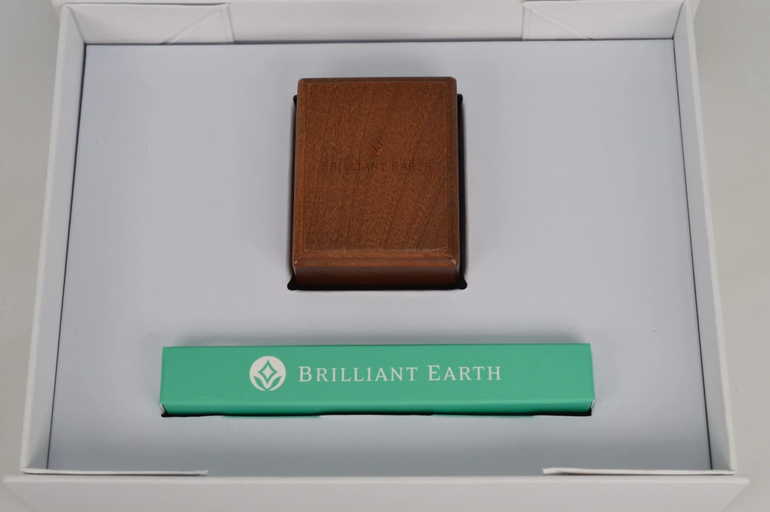 Unknown Brilliant Earth Diamond 14 Karat Rose Gold Engagement Ring W GIA Cert Box Papers 7 Unknown Brilliant Earth Diamond 14 Karat Rose Gold Engagement Ring W GIA Cert Box Papers – Image 5