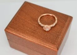 Unknown Brilliant Earth Diamond 14 Karat Rose Gold Engagement Ring W GIA Cert Box Papers 29 Unknown Brilliant Earth Diamond 14 Karat Rose Gold Engagement Ring W GIA Cert Box Papers -Mode Bijouterie Magasin DSC 0119 master