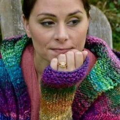 Kent Raible's Bespoke 18k Gold Pink Sapphire, Ruby And Diamond Cocktail Ring -Mode Bijouterie Magasin DSC 6213 master