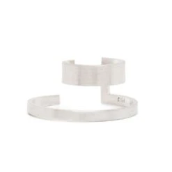 Sterling Silver Triple Lines Ear Cuff And Double Ear Cuff 10 Sterling Silver Triple Lines Ear Cuff And Double Ear Cuff -Mode Bijouterie Magasin Double Ear Cuff 1 master