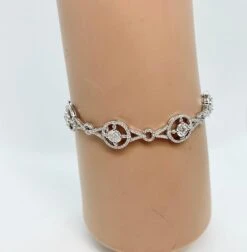 Unknown 3.50CT Carat Genuine Natural Diamond Cluster Bracelet 18ct White Gold Valuation -Mode Bijouterie Magasin E89A55B3 710A 4309 9DE6 A9416086C1BA 1 105 c master