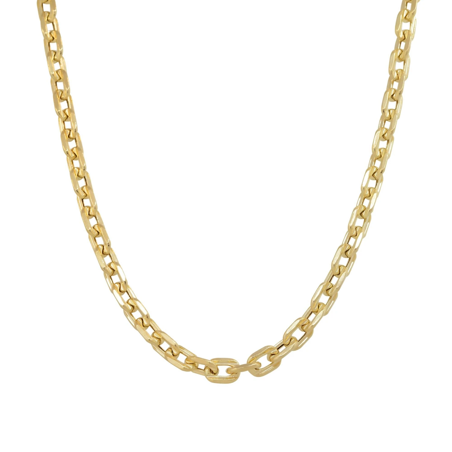 Unknown Men's H-Link Chain 14 Karat In Stock 5 Unknown Men's H-Link Chain 14 Karat In Stock – Image 3