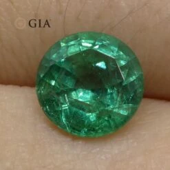 1.5ct Round Emerald GIA Certified Zambian -Mode Bijouterie Magasin GIAE0381 12 master