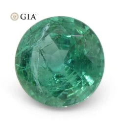1.5ct Round Emerald GIA Certified Zambian -Mode Bijouterie Magasin GIAE0381 3 master