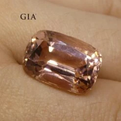 9.70 Carat Cushion Morganite GIA Certified -Mode Bijouterie Magasin GIAM0008 6 master