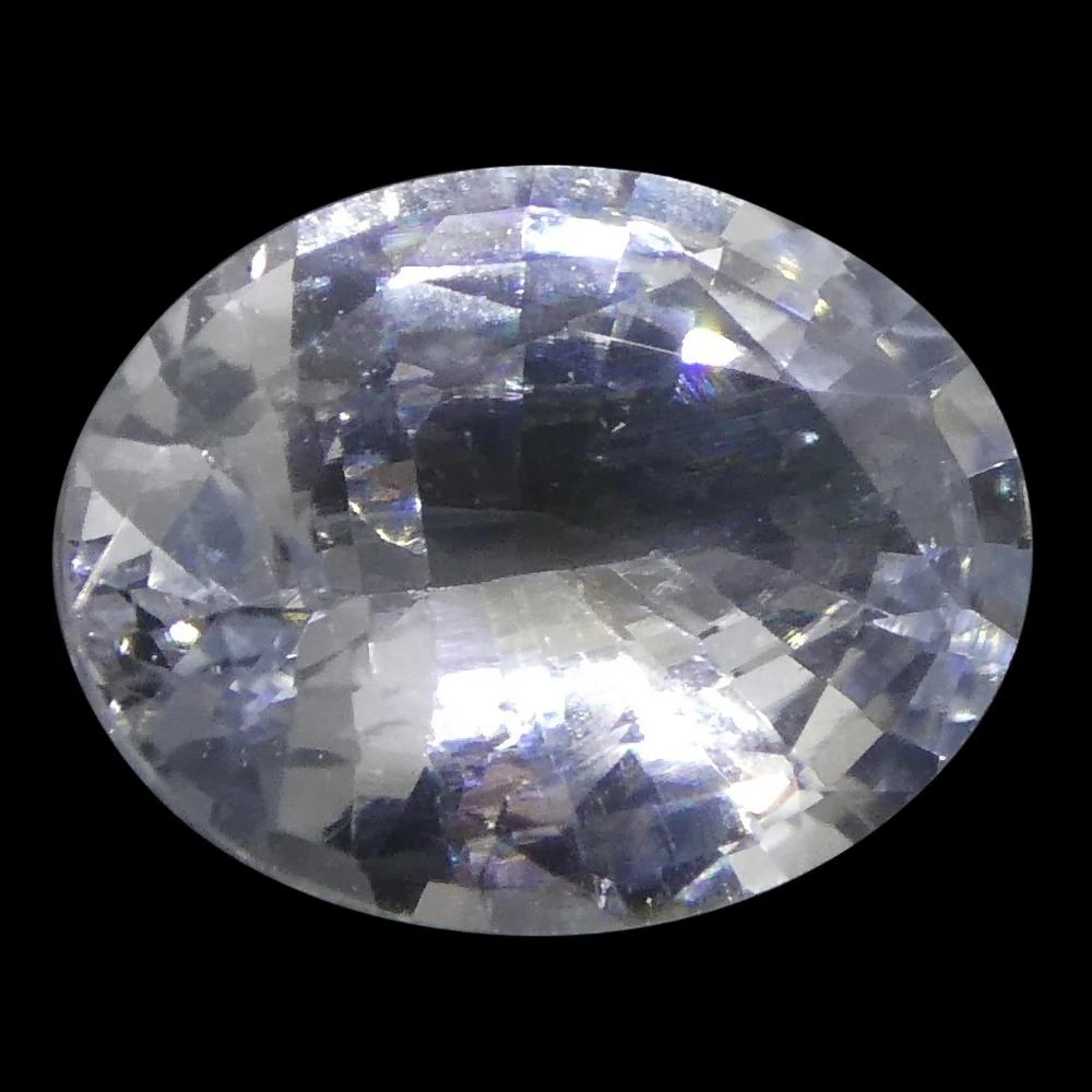 1.58 Carat Oval Icy Light Blue Sapphire GIA Certified Sri Lanka Unheated 20 1.58 Carat Oval Icy Light Blue Sapphire GIA Certified Sri Lanka Unheated – Image 18