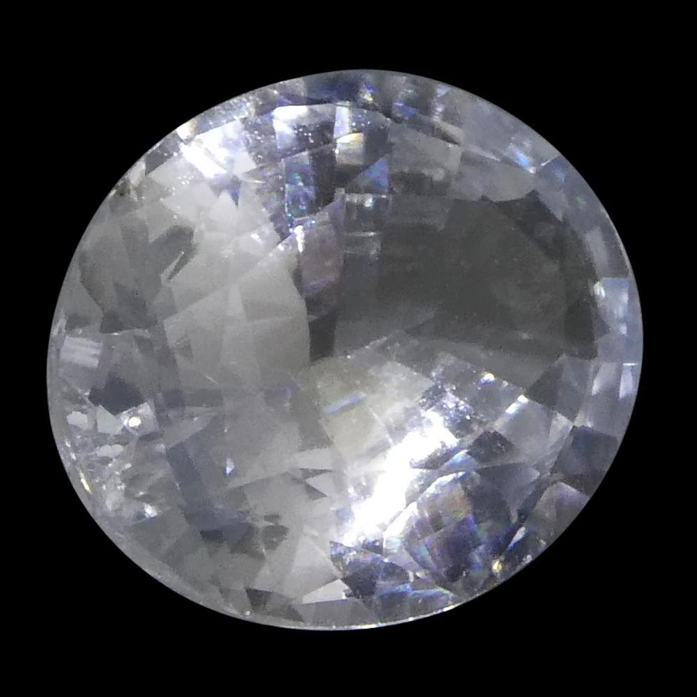 1.58 Carat Oval Icy Light Blue Sapphire GIA Certified Sri Lanka Unheated 18 1.58 Carat Oval Icy Light Blue Sapphire GIA Certified Sri Lanka Unheated – Image 16