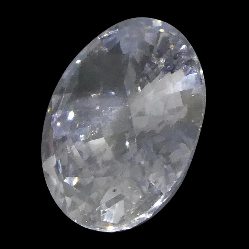 1.58 Carat Oval Icy Light Blue Sapphire GIA Certified Sri Lanka Unheated 14 1.58 Carat Oval Icy Light Blue Sapphire GIA Certified Sri Lanka Unheated – Image 12