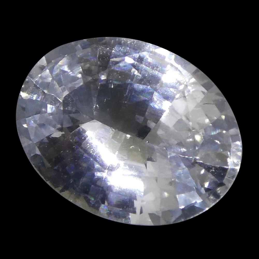 1.58 Carat Oval Icy Light Blue Sapphire GIA Certified Sri Lanka Unheated 11 1.58 Carat Oval Icy Light Blue Sapphire GIA Certified Sri Lanka Unheated – Image 9