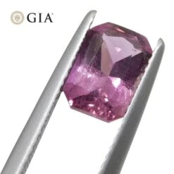 2.15 Carat Octagonal Purplish Pink Sapphire GIA Certified Madagascar -Mode Bijouterie Magasin GIAS2168 1 master