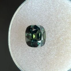 GRA Certified 2.09ct Green Blue Sapphire Untreated Cushion Cut Gem 13 GRA Certified 2.09ct Green Blue Sapphire Untreated Cushion Cut Gem -Mode Bijouterie Magasin GRA Certified 2 09ct Green Blue Sapphire Untreated Cushion Cut Gem 7 2x6 6mm 5 master