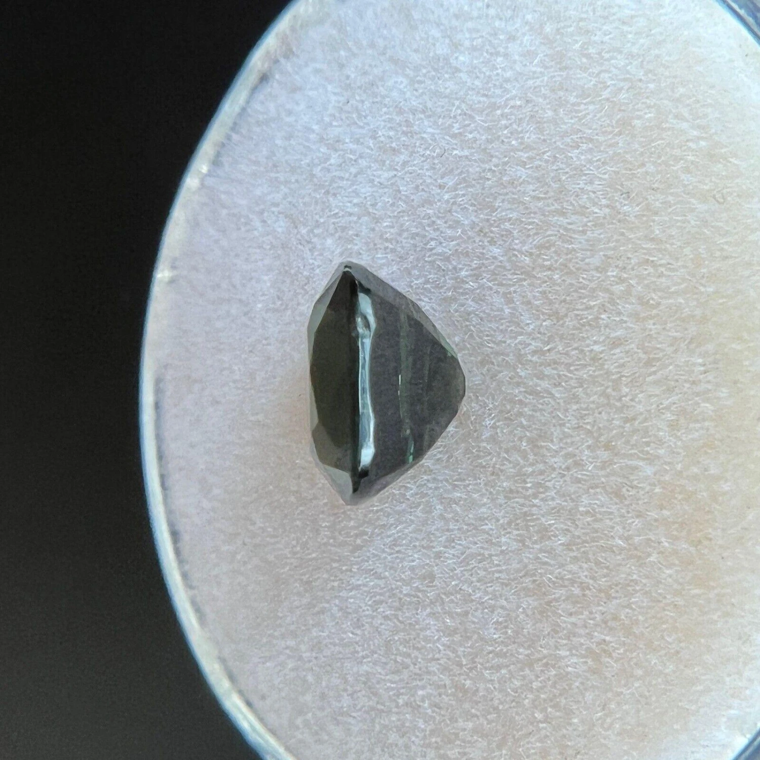 GRA Certified 2.09ct Green Blue Sapphire Untreated Cushion Cut Gem 8 GRA Certified 2.09ct Green Blue Sapphire Untreated Cushion Cut Gem – Image 6