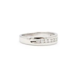 Unknown Ladies 14k White Gold Diamond Wedding Band 10 Unknown Ladies 14k White Gold Diamond Wedding Band -Mode Bijouterie Magasin HEG010892 04 master
