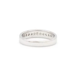 Unknown Ladies 14k White Gold Diamond Wedding Band 11 Unknown Ladies 14k White Gold Diamond Wedding Band -Mode Bijouterie Magasin HEG010892 05 master