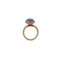 Rose Cut Diamond Victorian Style Ring 10 Rose Cut Diamond Victorian Style Ring -Mode Bijouterie Magasin HM 55444 GP 1 master