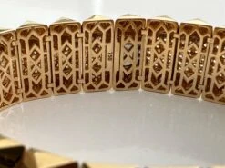 Unknown Estate Diamond And Gold Link Bracelet -Mode Bijouterie Magasin IMG 0644 master