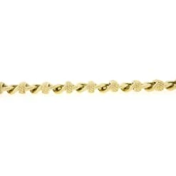 David Yurman 18k Gold Open Cable Link Chain Bracelet W/ Twisted Wire 14 David Yurman 18k Gold Open Cable Link Chain Bracelet W/ Twisted Wire -Mode Bijouterie Magasin IMG 1042 marked master