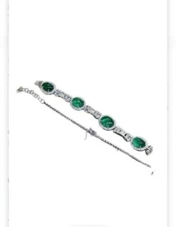 So Stunning 53 Carats Of Zambia Emeralds And Diamonds On Art Decô Choker -Mode Bijouterie Magasin IMG 1236 master