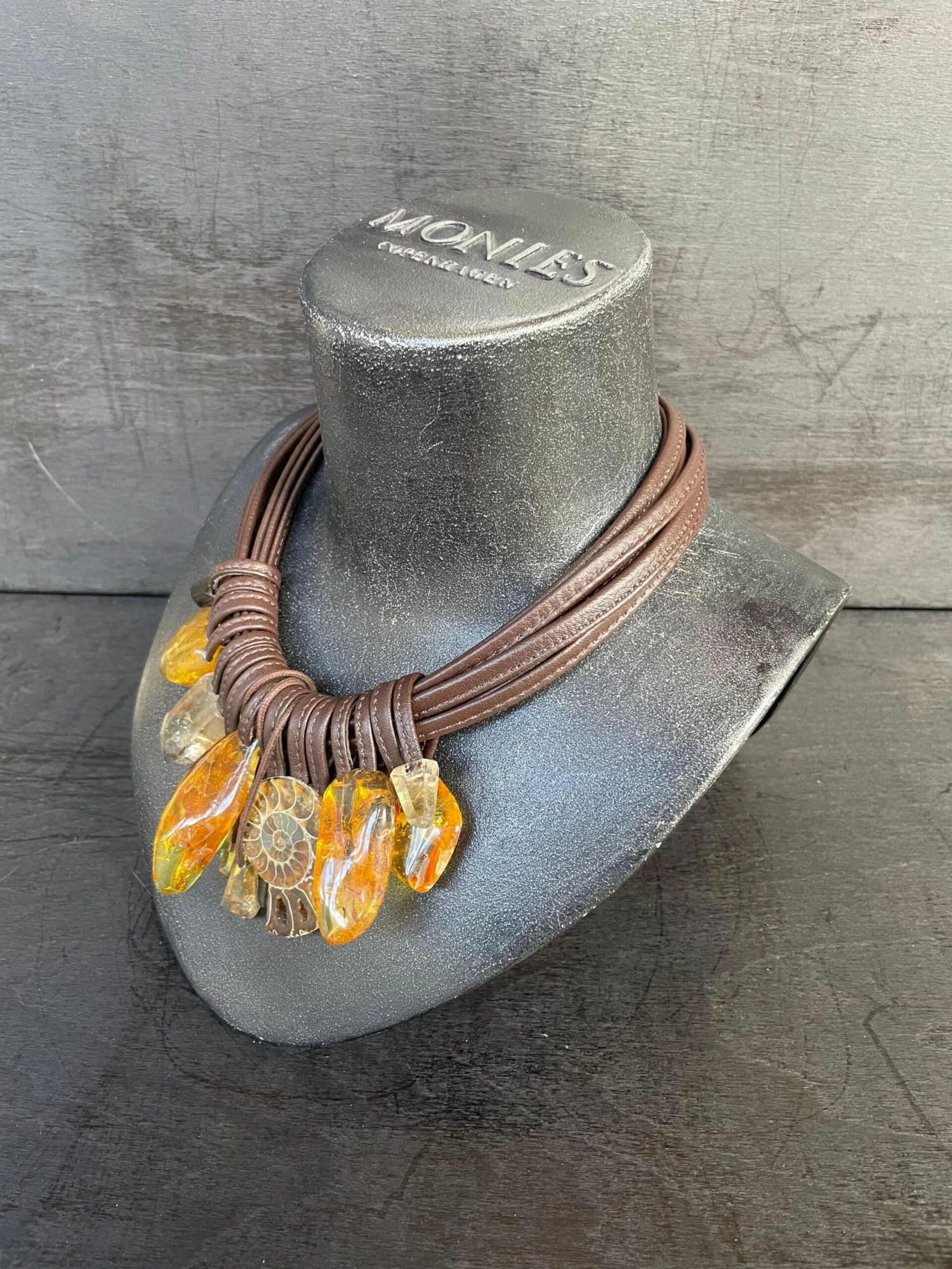 One-of-a-kind Necklace In Mixed Materials From The Danish Brand 5 One-of-a-kind Necklace In Mixed Materials From The Danish Brand – Image 3